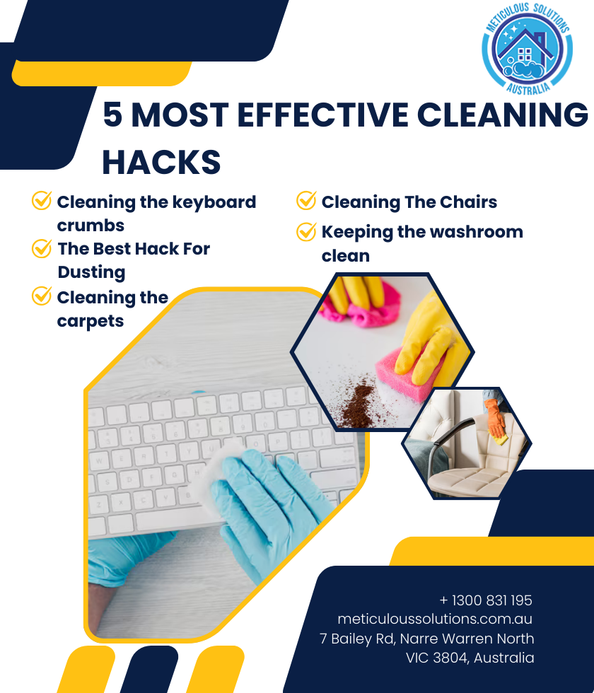 5 Most Effective Cleaning Hacks